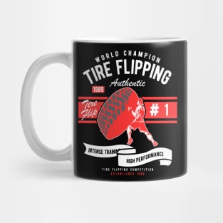 Tire Flipping Mug